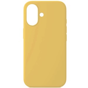 Накладка силикон Silicone Case для iPhone 16 Желтый