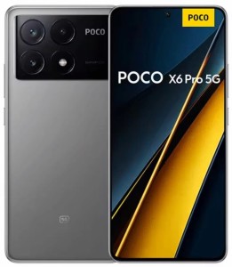 Смартфон Xiaomi POCO X6 Pro 5G 8/256GB Global (Серый, 256 ГБ, Global, 8 ГБ)