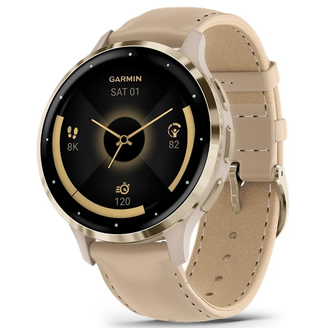 Смарт-часы Garmin Venu 3s Leather Band