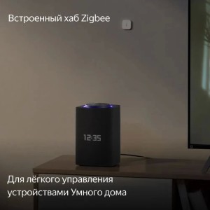 Умная колонка Яндекс Станция Макс с Zigbee YNDX-00053E черный