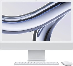 Моноблок Apple iMac 24 2023 (Z1950004S), 16/512 ГБ, серебристый