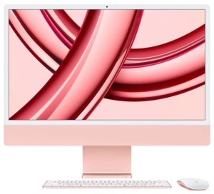 Моноблок Apple iMac 24 2023 (MQRT3ZP/A), 8/256 GB, Pink