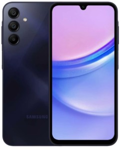 Смартфон Samsung Galaxy A15 8/256GB SM-A155 Black (Темно-Синий) (EAC)