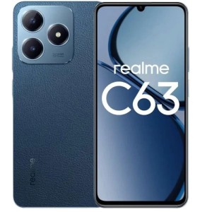 Смартфон Realme C63 8/256GB Leather Blue (Кожанный Cиний) (RU)