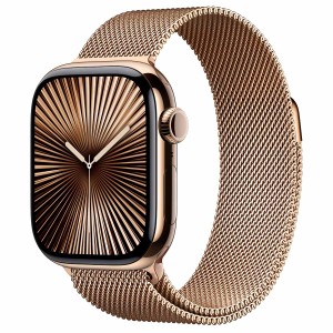 Смарт-часы Apple Watch Series 10 GPS + Cellular 42mm Titanium Case with Milanese Loop