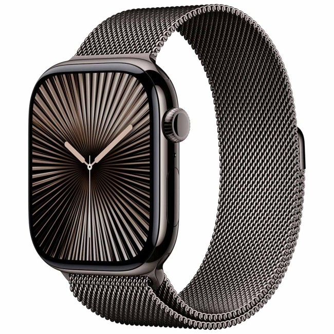 Смарт-часы Apple Watch Series 10 46mm Titanium Case GPS + Cellular with Milanese Loop