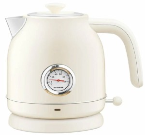 Чайник электрический Qcooker Retro Electric Kettle QS-1701 Винтажный Белый