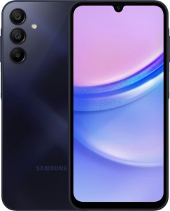 Смартфон Samsung Galaxy A15 4G 4/128GB (Темно-синий, 128 ГБ, 4 ГБ)