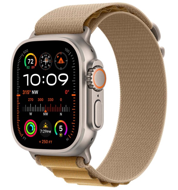 Смарт-часы Apple Watch Ultra 2 (2024) 49mm Natural Titanium Case GPS + Cellular with Alpine Loop