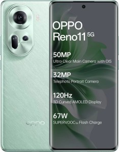 Смартфон Oppo Reno11 5G, 12.256 ГБ, Dual nano SIM, Wave, Green, зеленый