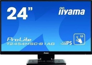 Монитор 23.8" Iiyama ProLite T2454MSC-B1AG черный Touch