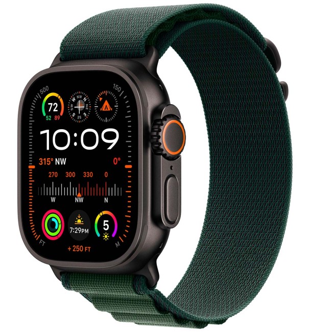 Смарт-часы Apple Watch Ultra 2 (2024) 49mm Black Titanium Case GPS + Cellular with Alpine Loop