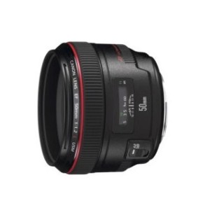 Объектив Canon EF 50mm f/1.2L USM, черный