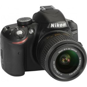 Nikon D3200 Kit AF-S 18-55mm, черный