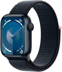 Часы Apple Watch Series 9 GPS 45mm Midnight Aluminum Case/Midnight Sport Loop (MR9C3)