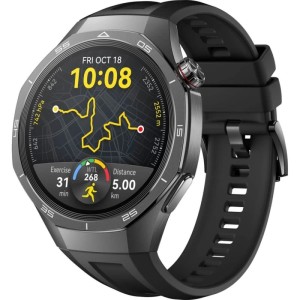 Смарт-часы Huawei Watch GT 5 Pro 46mm Black Fluoroelastomer (55020DGH)