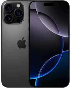 Смартфон Apple iPhone 16 Pro Max 256 ГБ, Dual: nano SIM + eSIM, черный титан