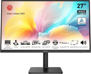 Монитор 27" MSI Modern MD272QXP черный