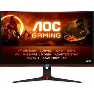 Монитор 27" AOC CQ27G2SE Black-Red