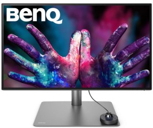 Монитор 27" BENQ PD2725U Dark Gray (9H.LJXLA.TBE)