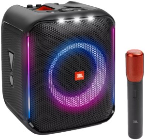 Портативная акустика JBL Partybox Encore Karaoke, 100 Вт, черный