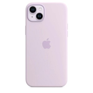 Силиконовый чехол Apple MagSafe для iPhone 14 Lilac