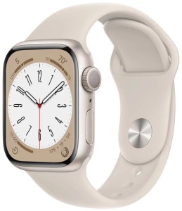 Умные часы Apple Watch Series 8 45мм (45mm, Сияющая звезда M/L, M/L)