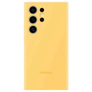 Чехол Samsung Silicone Case для S24 Ultra Yellow