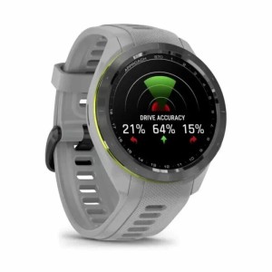 Умные часы Garmin Approach S70 – 42 mm Black Ceramic Bezel with White Silicone Band (010-02746-10)