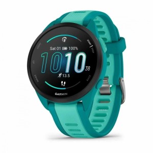 Умные часы Garmin Forerunner 165 Music Aqua (010-02863-32)