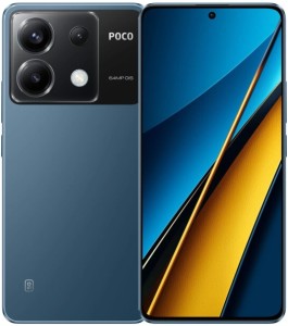 Смартфон Xiaomi POCO X6 5G, 12/256 ГБ, синий