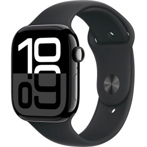 Смарт-часы Apple Watch Series 10 42mm Jet Black Aluminum Case with Black Sport Band S/M