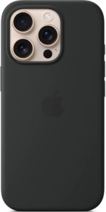 Накладка Apple Silicone Case для iPhone 16 Pro Max Black (MYYT3ZM/A)