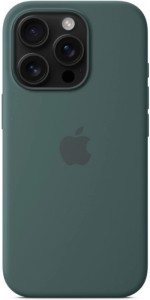 Накладка Apple Silicone Case для iPhone 16 Pro Max Lake Green (MA7V4ZM/A)