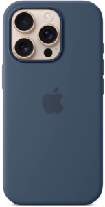 Накладка Apple Silicone Case для iPhone 16 Pro Denim (MYYK3ZM/A)