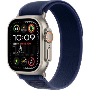 Умные часы Apple Watch Ultra 2 49 мм Natural Titanium Trail Loop Blue