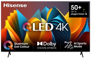 Телевизор Hisense 85" QLED 4K 85E7NQ