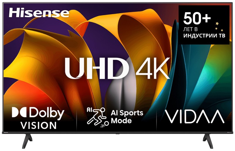 Телевизор Hisense 43" 4K UHD 43A6N