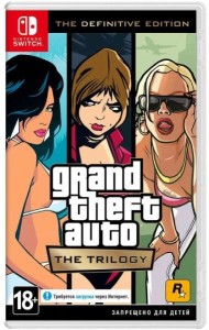 Игра Grand Theft Auto: The Trilogy - The Definitive Edition для Nintendo Switch (Русские субтитры)