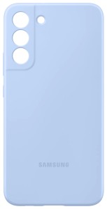 Чехол-накладка Silicone Cover для Samsung Galaxy S22+ EF-PS906TLEGRU, голубой