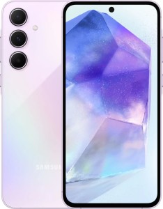 Смартфон Samsung Galaxy A55 5G, 8.256 Гб, Dual nano SIM + eSIM, Lavender, лавандовый 