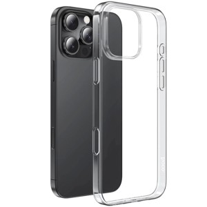 Силиконовый чехол Hoco для iPhone 16 Pro Max Clear