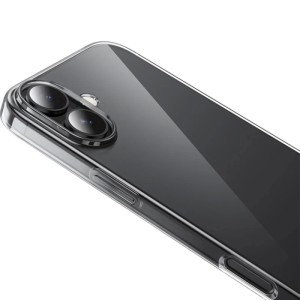 Силиконовый чехол Hoco для iPhone 16 Clear