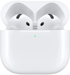 Наушники Apple AirPods 4 ANC, Bluetooth, вкладыши, белый