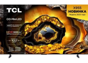 QD-MINI LED ТЕЛЕВИЗОР 4K TCL 98X955