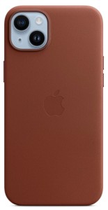 Кожаный чехол MagSafe для iPhone 14 Plus - Umber (MPPD3ZM/A)