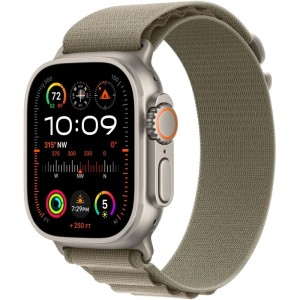 Смарт-часы Apple Watch Ultra 2 49mm Titanium Case with Olive Alpine Loop S