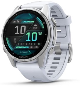 Смарт-часы Garmin Fenix 8 43mm AMOLED, Silver (010-02903-00)