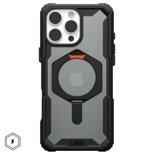 UAG Plasma XTE with MagSafe Series Case for Apple iPhone 16 Pro Max Black/Orange (Прозрачный)