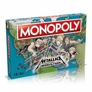 Настольная игра HASBRO (GAMES) Монополия Металлика на английском языке